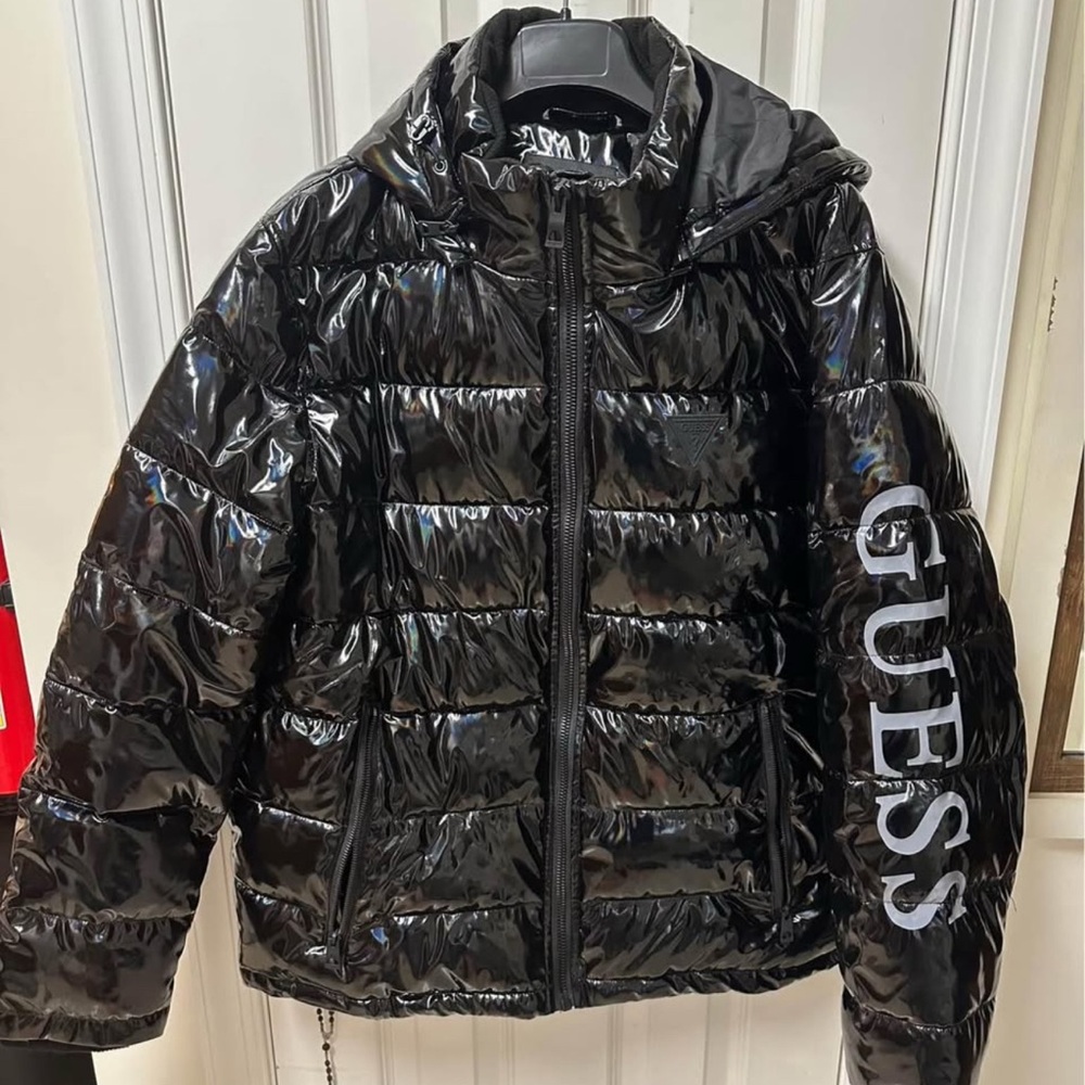 Guess Black Puffer Jacket